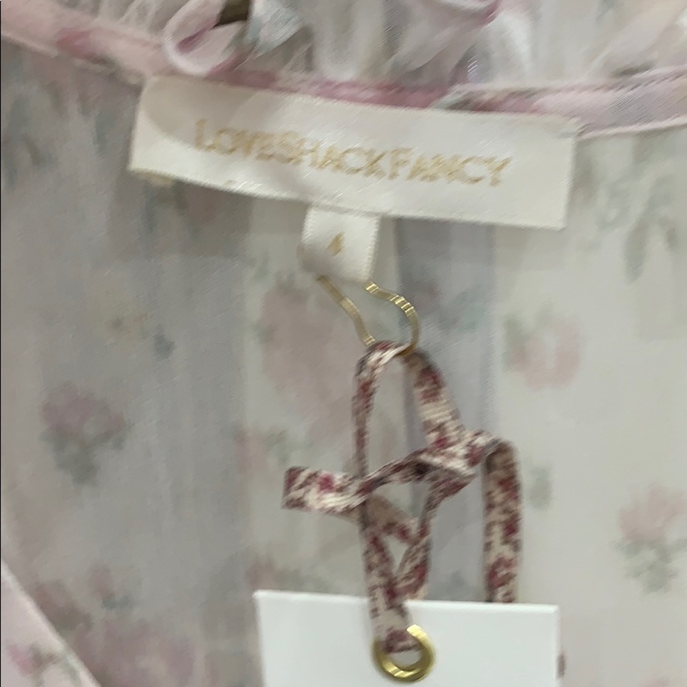 Beautiful dress by Love Shack Fancy. NWT - Picture 3 of 4